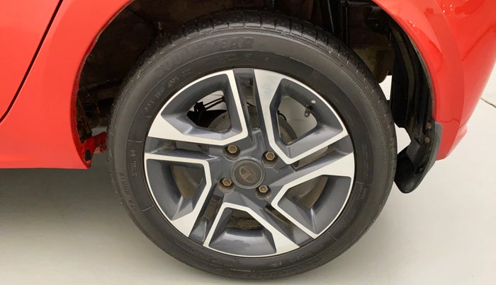2021 Tata Tiago XZA PLUS PETROL, Petrol, Automatic, 6,835 km, Left Rear Wheel