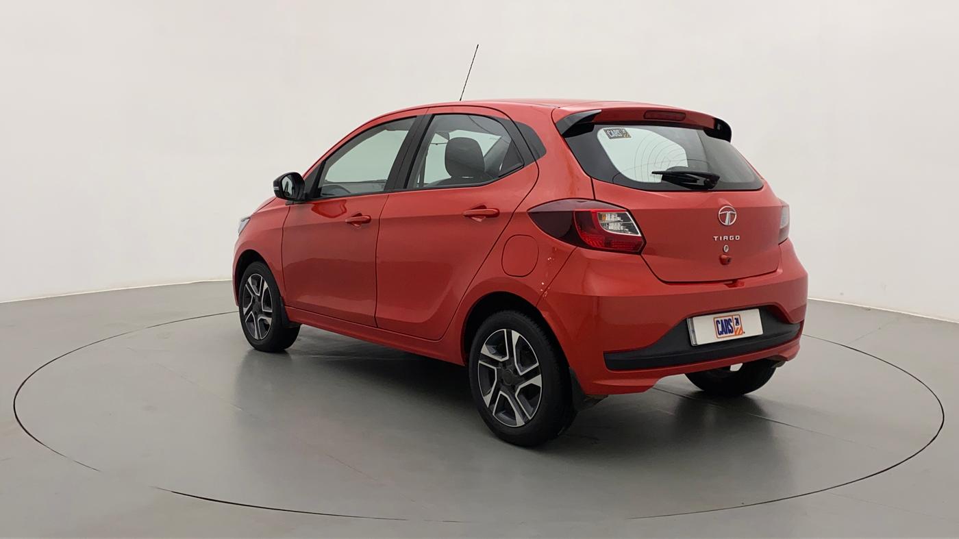 2021 Tata Tiago XZA PLUS PETROL, Petrol, Automatic, 6,835 km, Left Back Diagonal