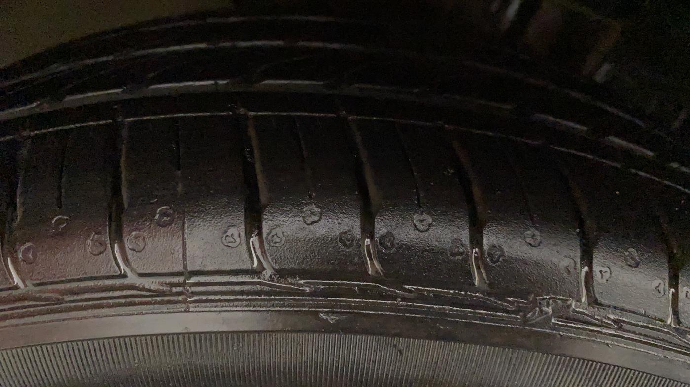 2021 Tata Tiago XZA PLUS PETROL, Petrol, Automatic, 6,835 km, Right Rear Tyre Tread