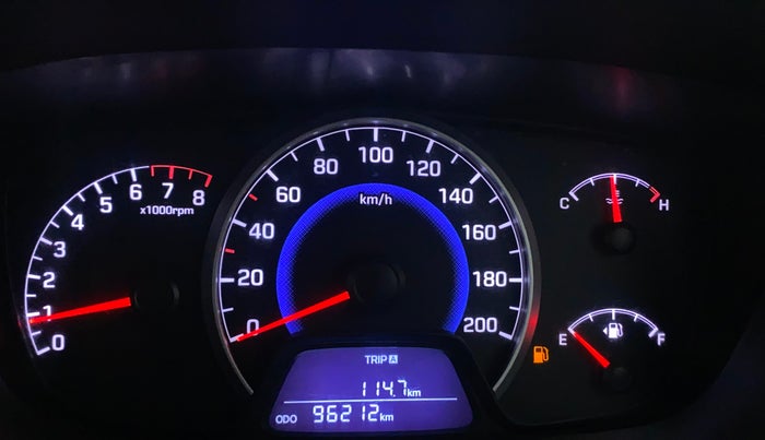 2016 Hyundai Grand i10 SPORTZ 1.2 KAPPA VTVT, Petrol, Manual, 96,357 km, Odometer Image