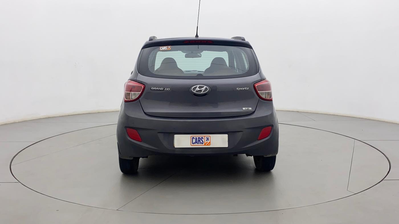 2016 Hyundai Grand i10 SPORTZ 1.2 KAPPA VTVT, Petrol, Manual, 96,357 km, Back/Rear