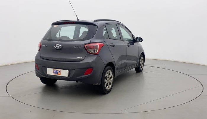 2016 Hyundai Grand i10 SPORTZ 1.2 KAPPA VTVT, Petrol, Manual, 96,357 km, Right Back Diagonal