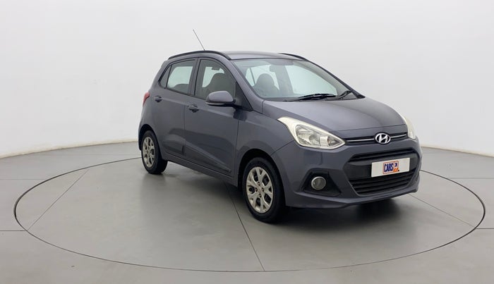 2016 Hyundai Grand i10 SPORTZ 1.2 KAPPA VTVT, Petrol, Manual, 96,357 km, Right Front Diagonal