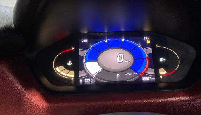 2023 Nissan MAGNITE XV TURBO CVT RED EDITION, Petrol, Automatic, 38,860 km, Odometer Image