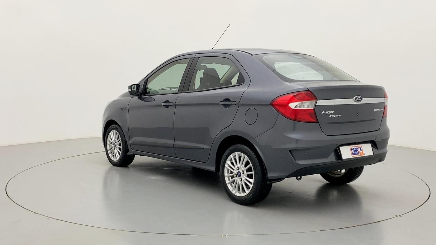 2018 Ford Figo Aspire 1.2 TITANIUM PETROL, Petrol, Manual, 33,914 km, Left Back Diagonal (45- Degree) View