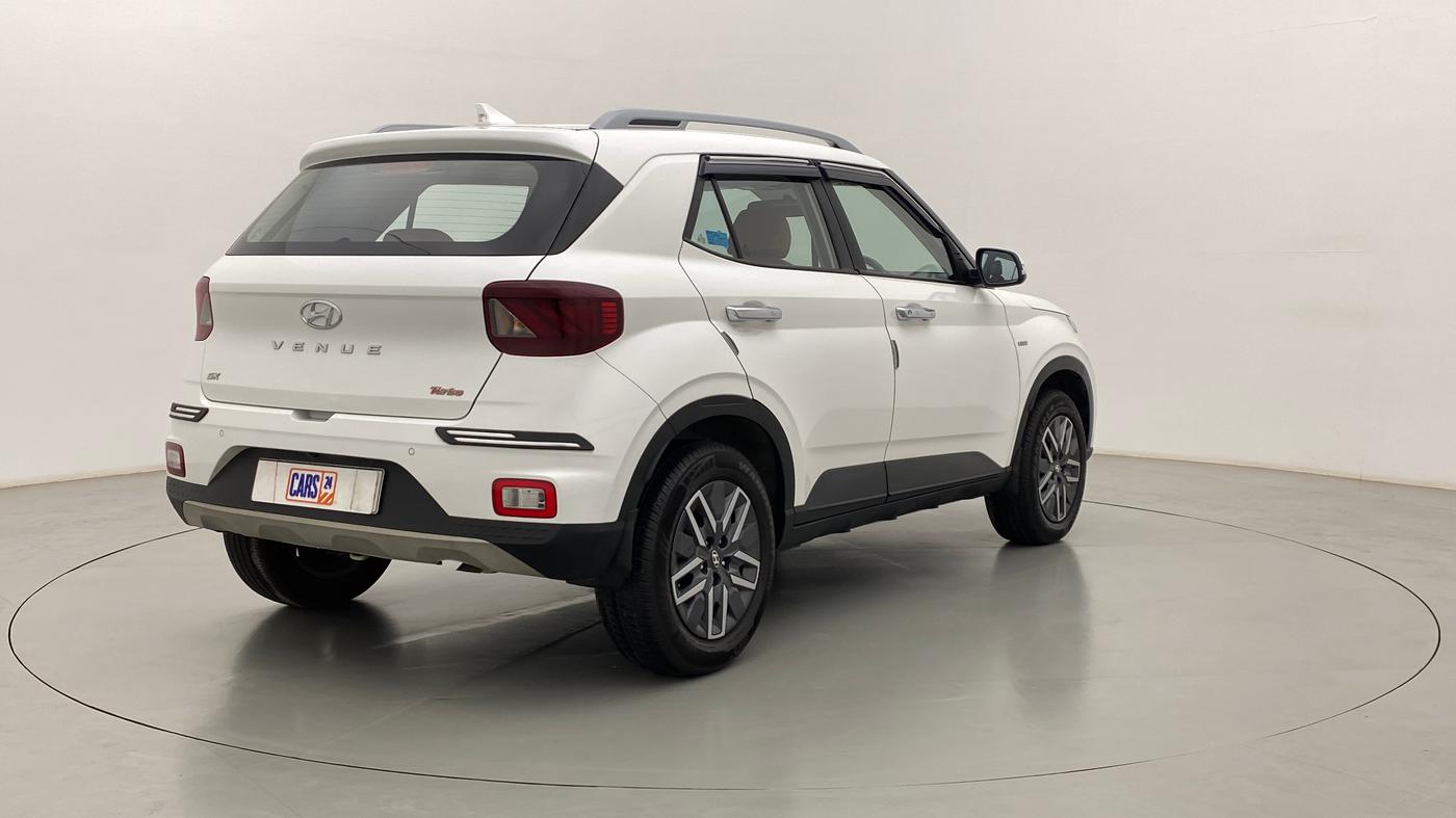 2021 Hyundai VENUE SX 1.0 GDI IMT, Petrol, Manual, 15,454 km, Right Back Diagonal