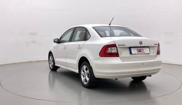 2014 Skoda Rapid ELEGANCE 1.6 MPI MT, Petrol, Manual, 82,038 km, Left Back Diagonal