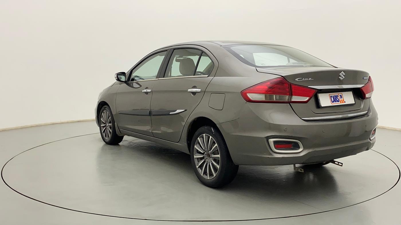 2019 Maruti Ciaz ALPHA 1.5 SHVS PETROL, Petrol, Manual, 1,06,244 km, Left Back Diagonal
