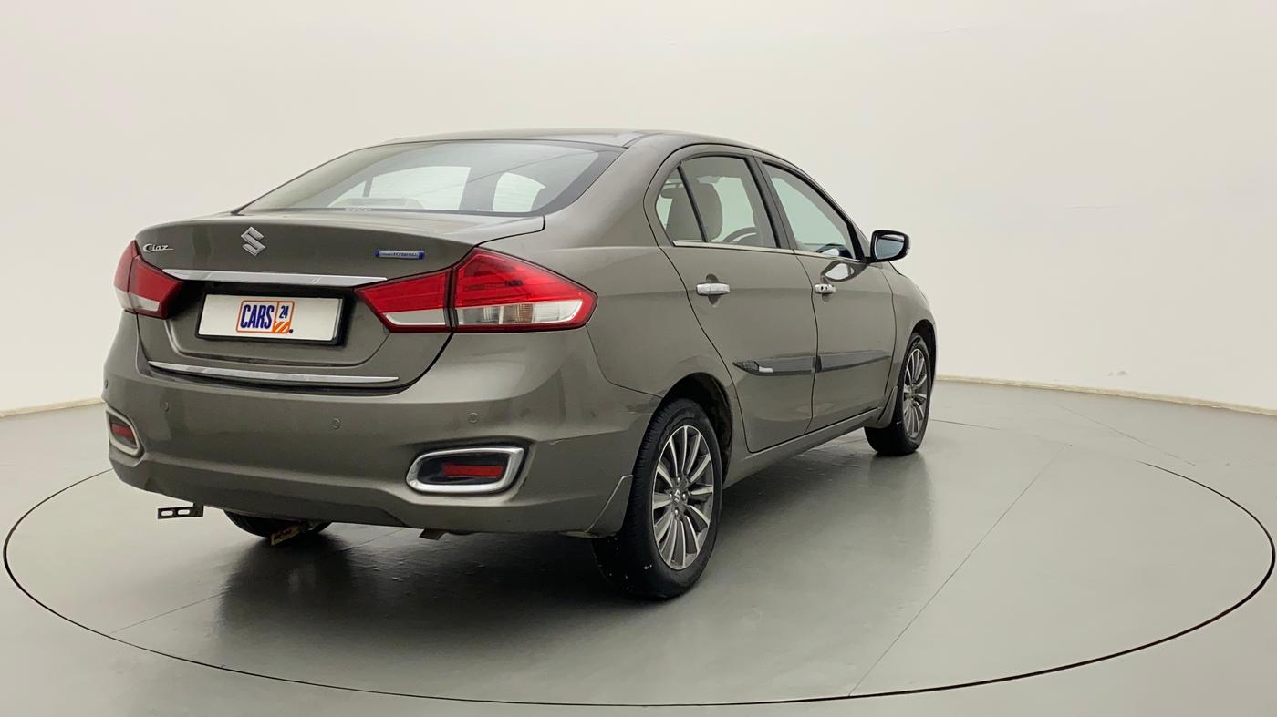 2019 Maruti Ciaz ALPHA 1.5 SHVS PETROL, Petrol, Manual, 1,06,244 km, Right Back Diagonal