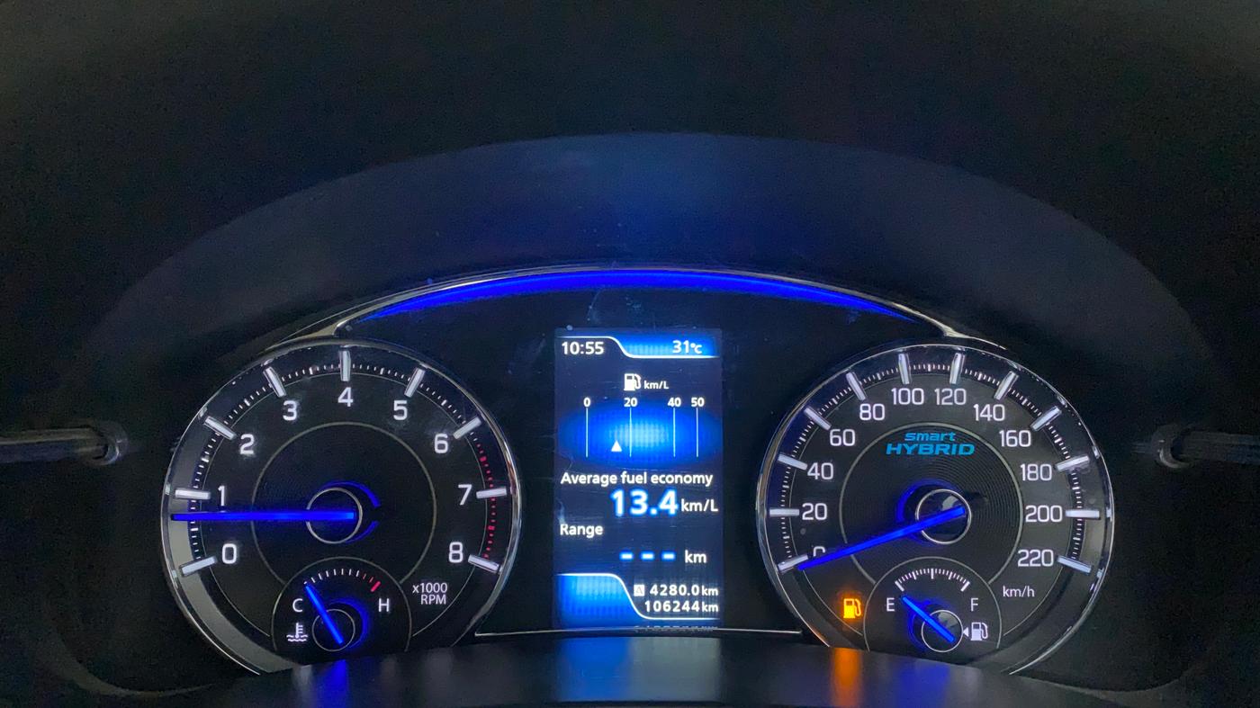 2019 Maruti Ciaz ALPHA 1.5 SHVS PETROL, Petrol, Manual, 1,06,244 km, Odometer Image