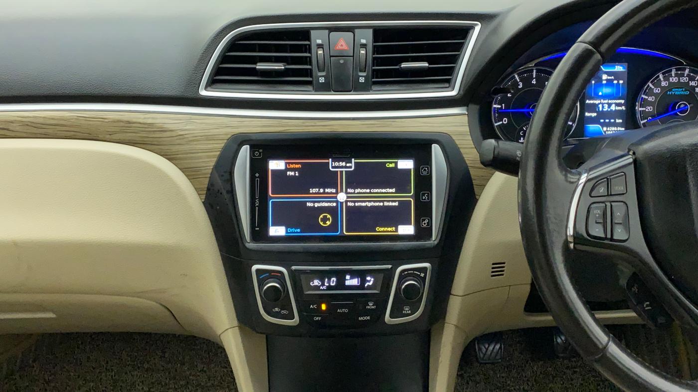 2019 Maruti Ciaz ALPHA 1.5 SHVS PETROL, Petrol, Manual, 1,06,244 km, Air Conditioner