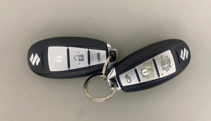 2018 Maruti Ciaz ALPHA  AT 1.4  PETROL, Petrol, Automatic, 1,10,082 km, Key Close Up