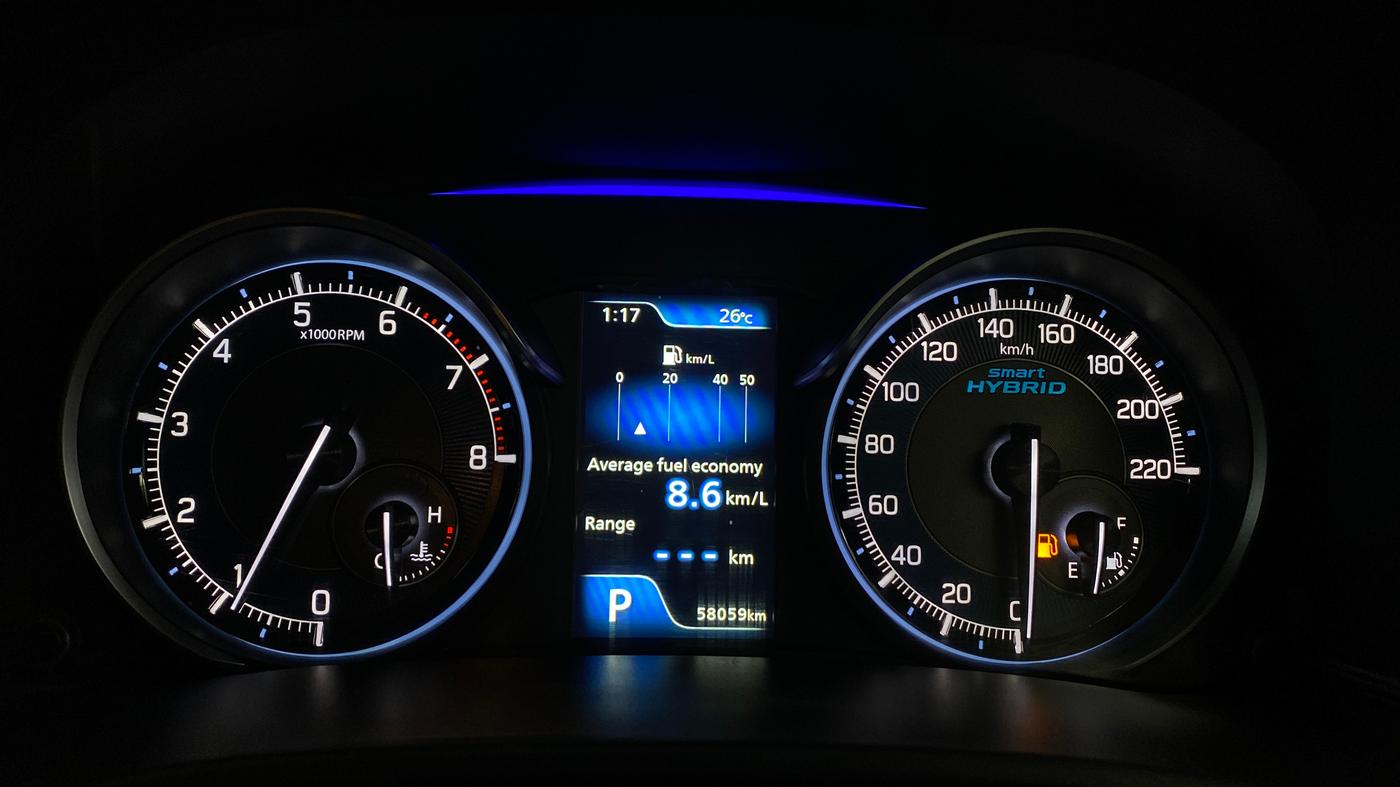 2022 Maruti XL6 ZETA AT, Petrol, Automatic, 58,051 km, Odometer Image