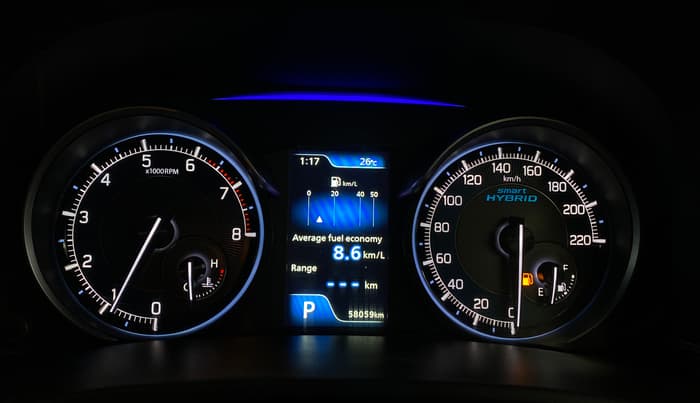 2022 Maruti XL6 ZETA AT, Petrol, Automatic, 58,051 km, Odometer Image