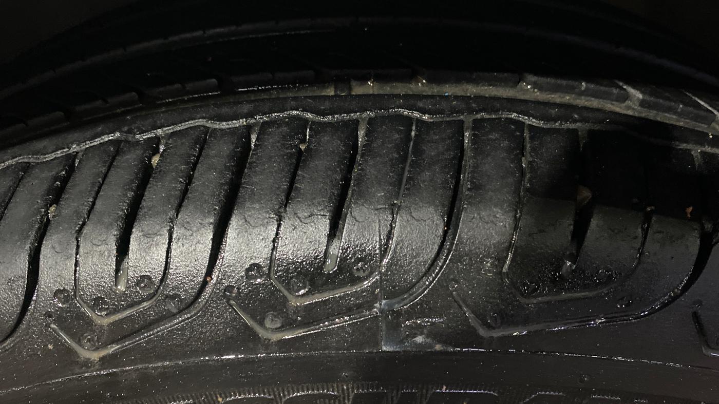 2017 Honda Jazz 1.2L I-VTEC V AT, Petrol, Automatic, 48,783 km, Left Front Tyre Tread