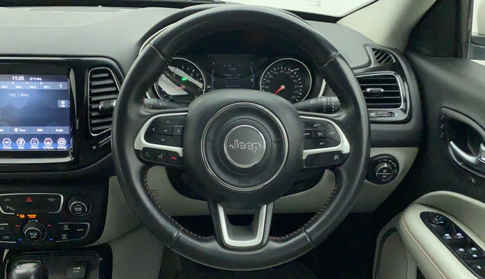2020 Jeep Compass LIMITED PLUS PETROL AT, Petrol, Automatic, 30,199 km, Steering Wheel Close Up