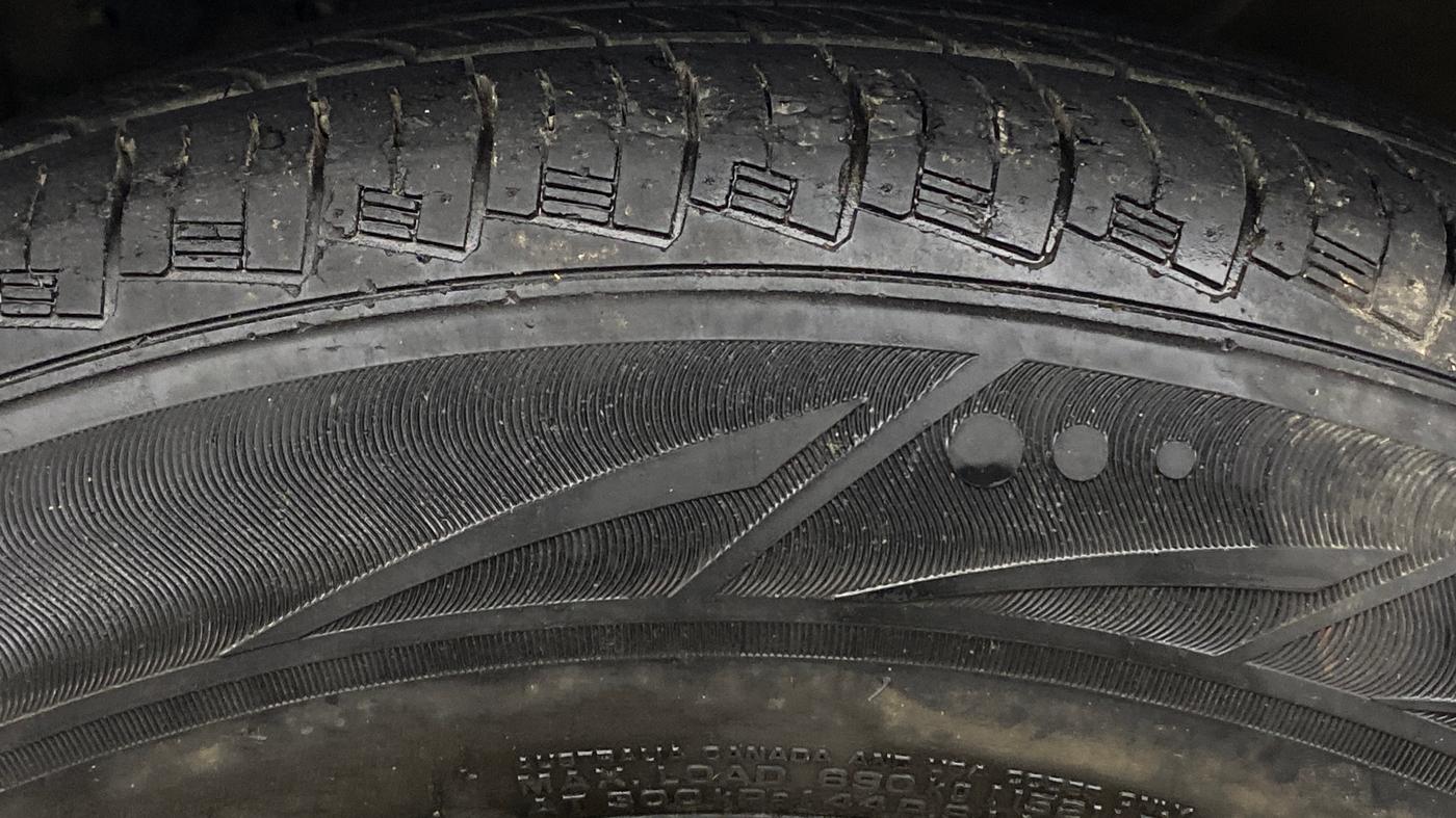 2017 Hyundai Creta E PLUS 1.6 PETROL, Petrol, Manual, 89,062 km, Left Front Tyre Tread