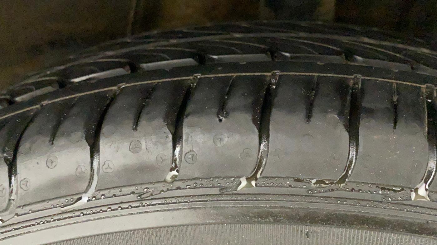 2022 Hyundai AURA S 1.2 CNG, CNG, Manual, 19,113 km, Left Rear Tyre Tread