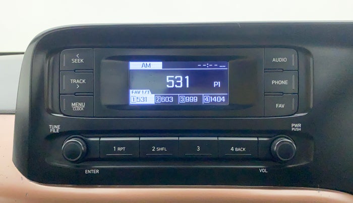 2022 Hyundai AURA S 1.2 CNG, CNG, Manual, 19,113 km, Infotainment System