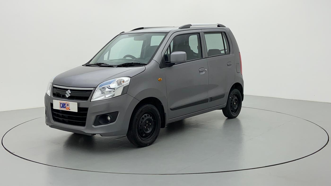 2015 Maruti Wagon R 1.0 VXI, Petrol, Manual, 36,766 km, Left Front Diagonal