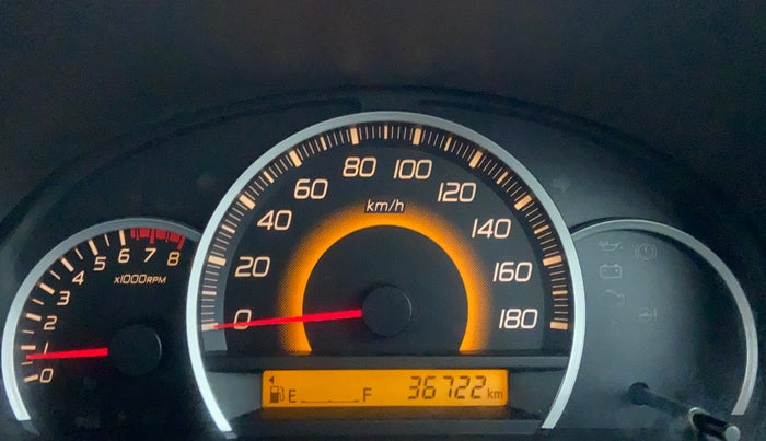 2015 Maruti Wagon R 1.0 VXI, Petrol, Manual, 36,766 km, Odometer Image