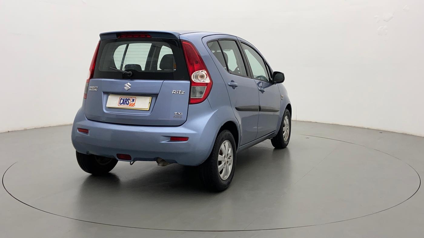 2013 Maruti Ritz ZXI, Petrol, Manual, 28,501 km, Right Back Diagonal