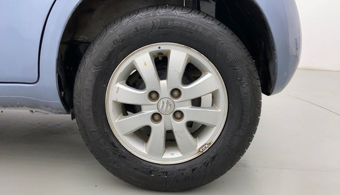 2013 Maruti Ritz ZXI, Petrol, Manual, 28,501 km, Left Rear Wheel