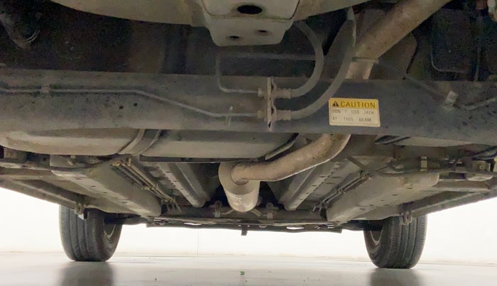 2013 Maruti Ritz ZXI, Petrol, Manual, 28,501 km, Rear Underbody