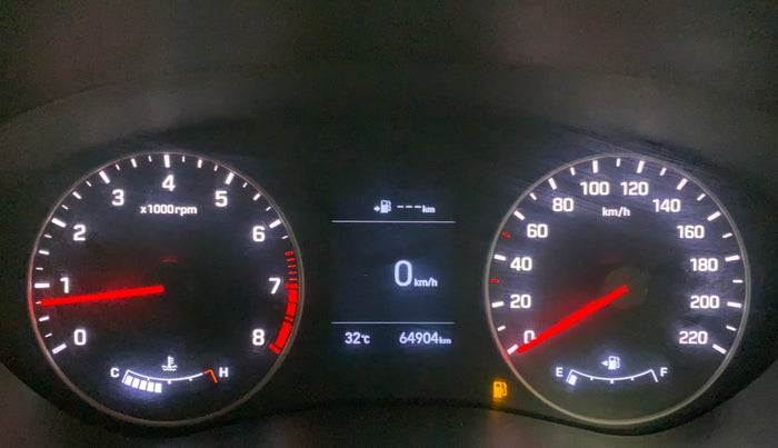 2018 Hyundai Elite i20 ASTA 1.2 (O), Petrol, Manual, 65,015 km, Odometer Image
