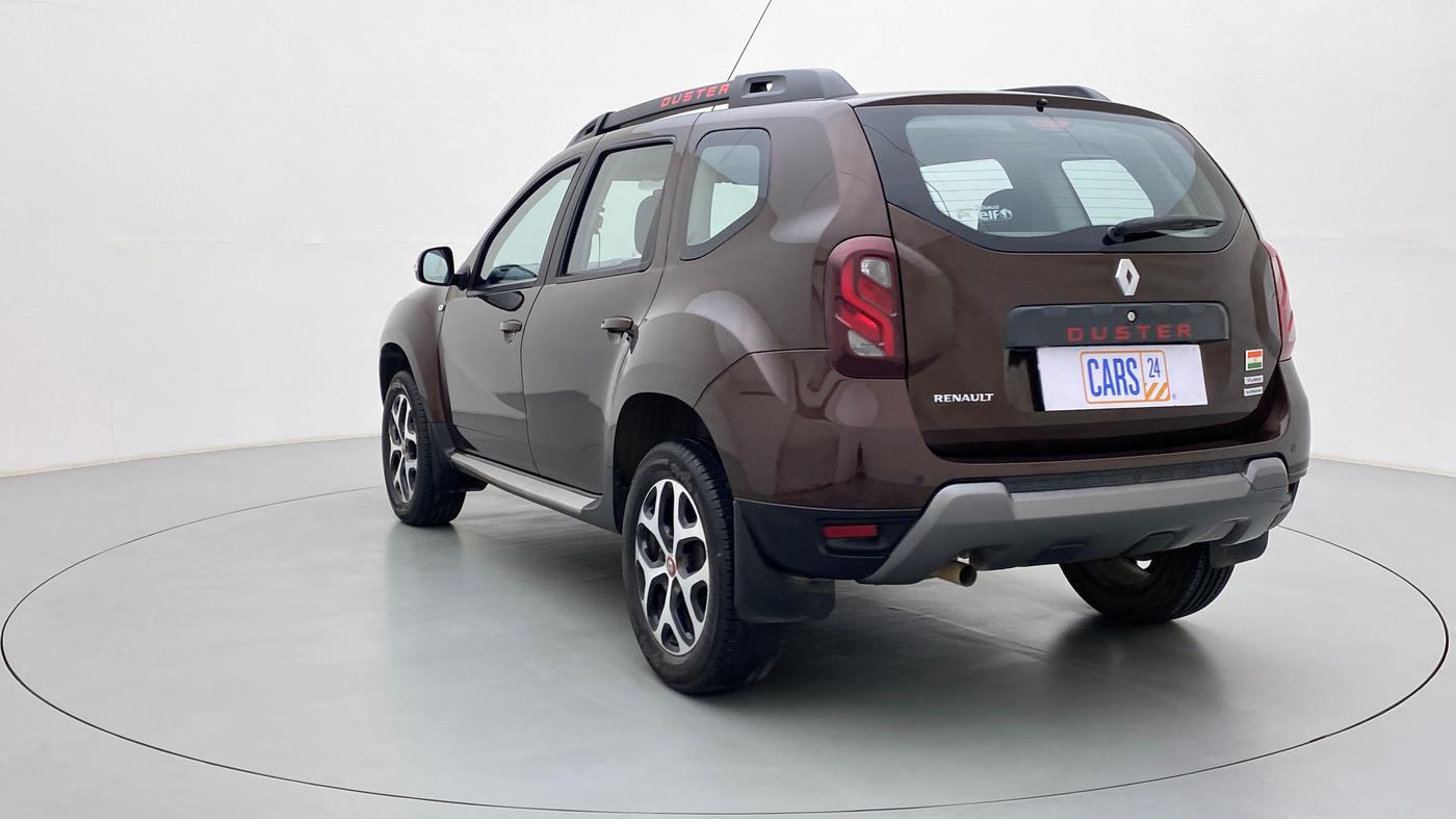 2021 Renault Duster RXZ CVT 1.3 TURBO, Petrol, Automatic, 8,155 km, Left Back Diagonal