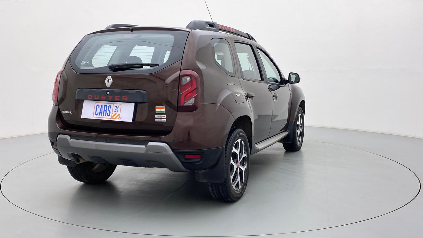 2021 Renault Duster RXZ CVT 1.3 TURBO, Petrol, Automatic, 8,155 km, Right Back Diagonal