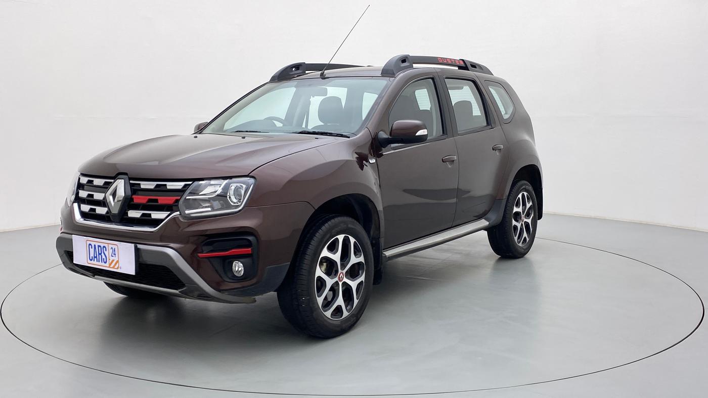 2021 Renault Duster RXZ CVT 1.3 TURBO, Petrol, Automatic, 8,155 km, Left Front Diagonal