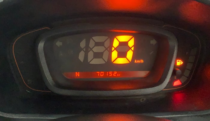 2019 Renault Kwid RXT 1.0 AMT (O), Petrol, Automatic, 70,118 km, Odometer Image