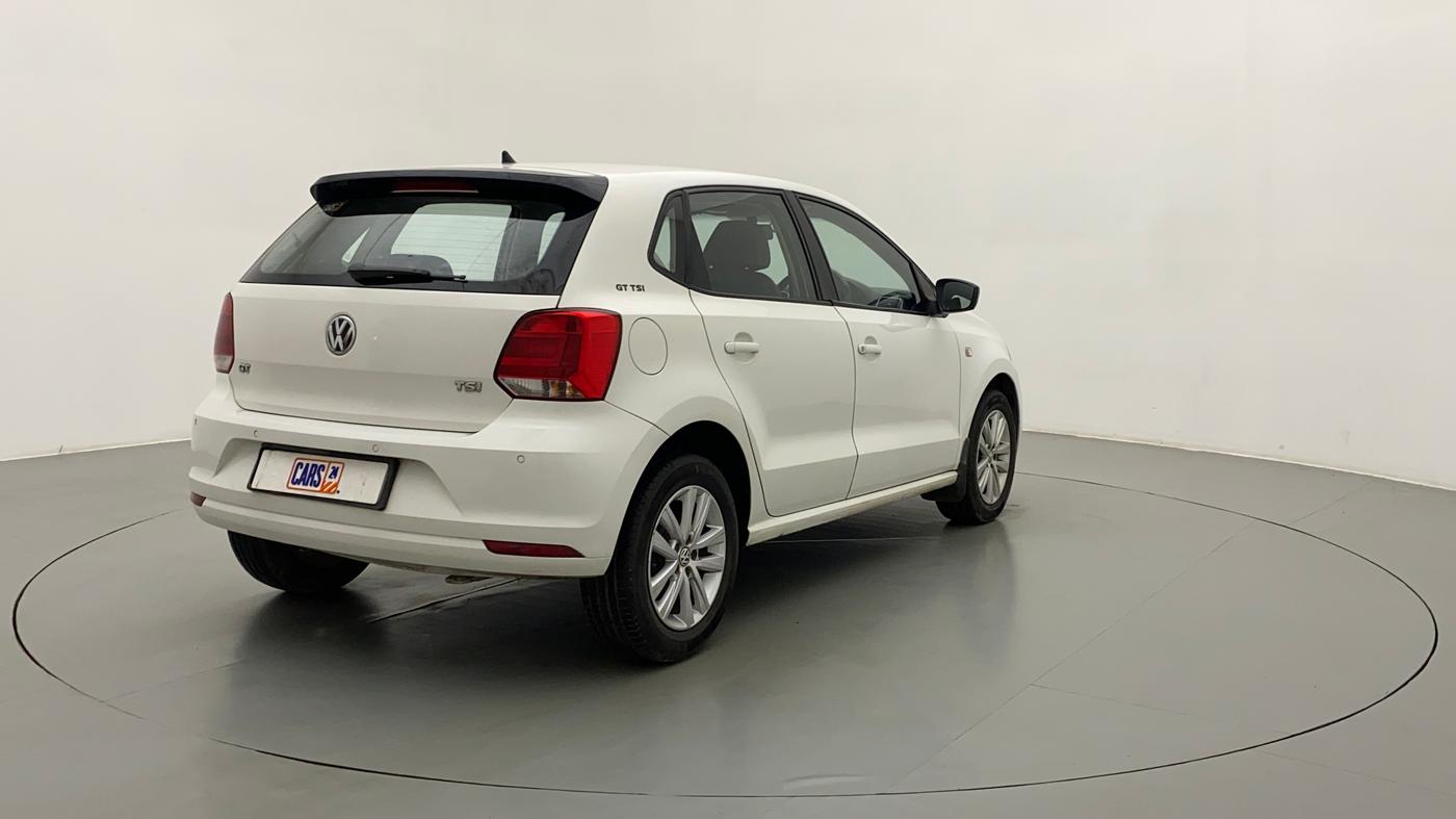 2014 Volkswagen Polo GT TSI AT, Petrol, Automatic, 66,729 km, Right Back Diagonal