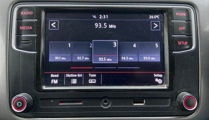 2018 Volkswagen Vento HIGHLINE 1.5 AT, Diesel, Automatic, 63,290 km, Infotainment System