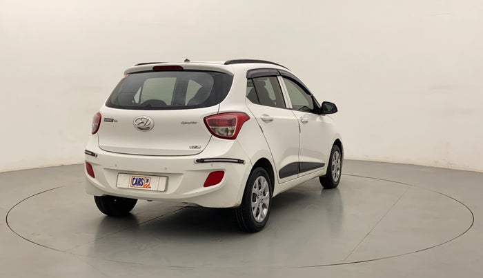 2015 Hyundai Grand i10 SPORTZ 1.2 KAPPA VTVT, Petrol, Manual, 49,429 km, Right Back Diagonal