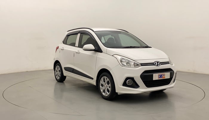 2015 Hyundai Grand i10 SPORTZ 1.2 KAPPA VTVT, Petrol, Manual, 49,429 km, Right Front Diagonal