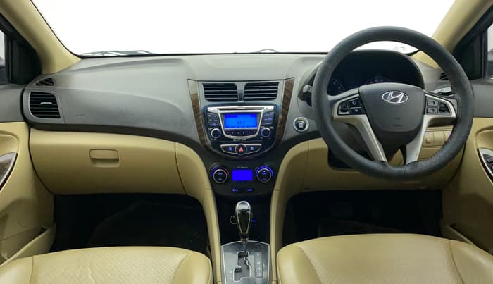 2012 Hyundai Verna FLUIDIC 1.6 VTVT SX AT, Petrol, Automatic, 79,098 km, Dashboard