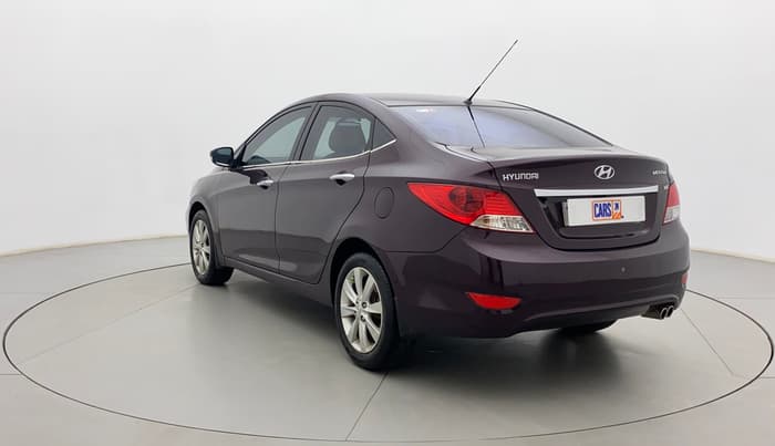 2012 Hyundai Verna FLUIDIC 1.6 VTVT SX AT, Petrol, Automatic, 79,098 km, Left Back Diagonal