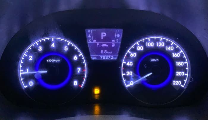 2012 Hyundai Verna FLUIDIC 1.6 VTVT SX AT, Petrol, Automatic, 79,098 km, Odometer Image
