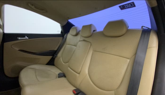 2012 Hyundai Verna FLUIDIC 1.6 VTVT SX AT, Petrol, Automatic, 79,098 km, Right Side Rear Door Cabin