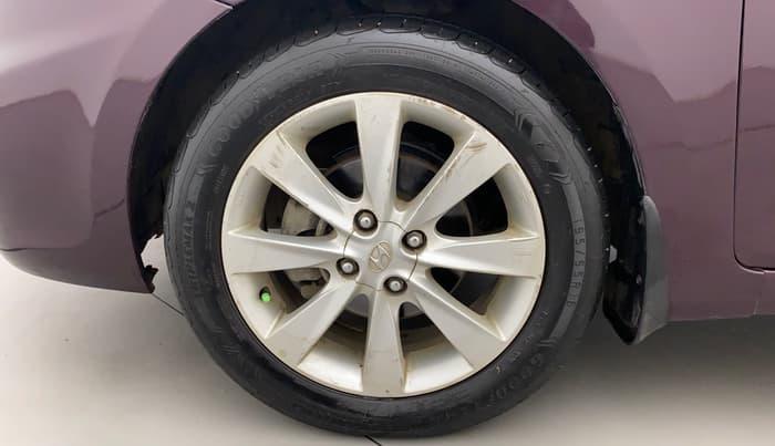 2012 Hyundai Verna FLUIDIC 1.6 VTVT SX AT, Petrol, Automatic, 79,098 km, Left Front Wheel