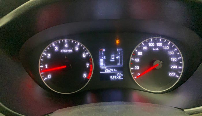 2019 Hyundai Elite i20 SPORTZ PLUS 1.2 DUAL TONE, Petrol, Manual, 52,549 km, Odometer Image