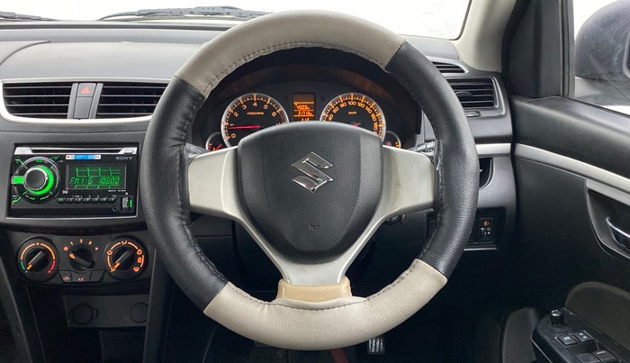 2013 Maruti Swift VXI, Petrol, Manual, 31,742 km, Steering Wheel Close Up