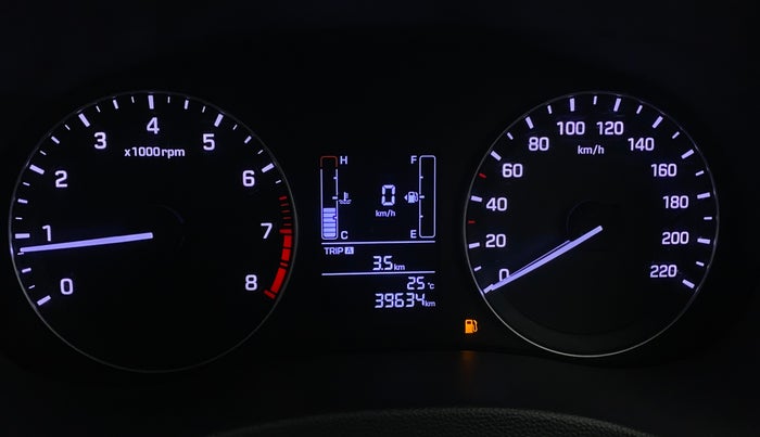 2017 Hyundai Creta E PLUS 1.6 PETROL, Petrol, Manual, 39,630 km, Odometer Image