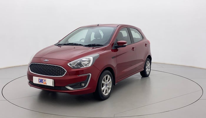 2019 Ford New Figo TITANIUM 1.2 PETROL MT, Petrol, Manual, 48,567 km, Left Front Diagonal