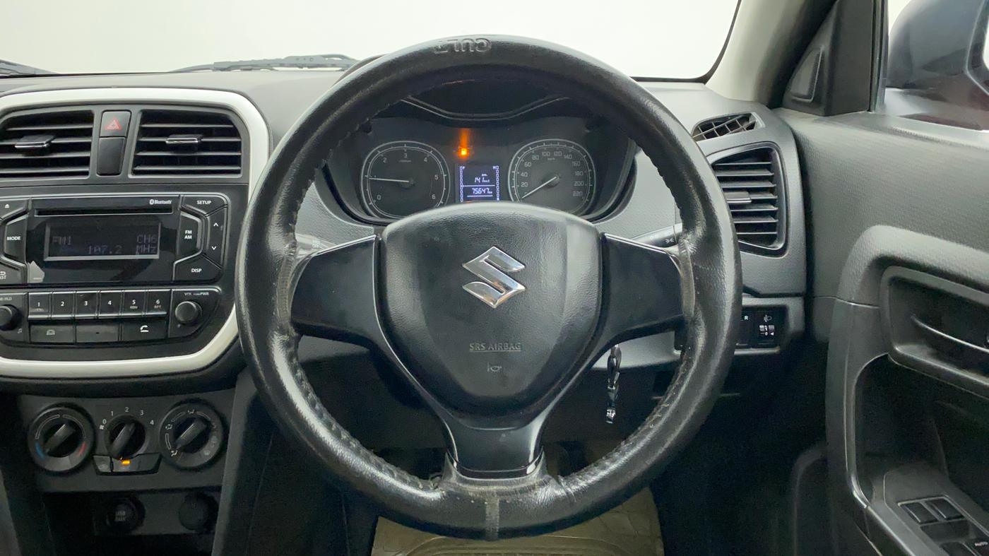 2018 Maruti Vitara Brezza LDI, Diesel, Manual, 75,647 km, Steering Wheel Close Up