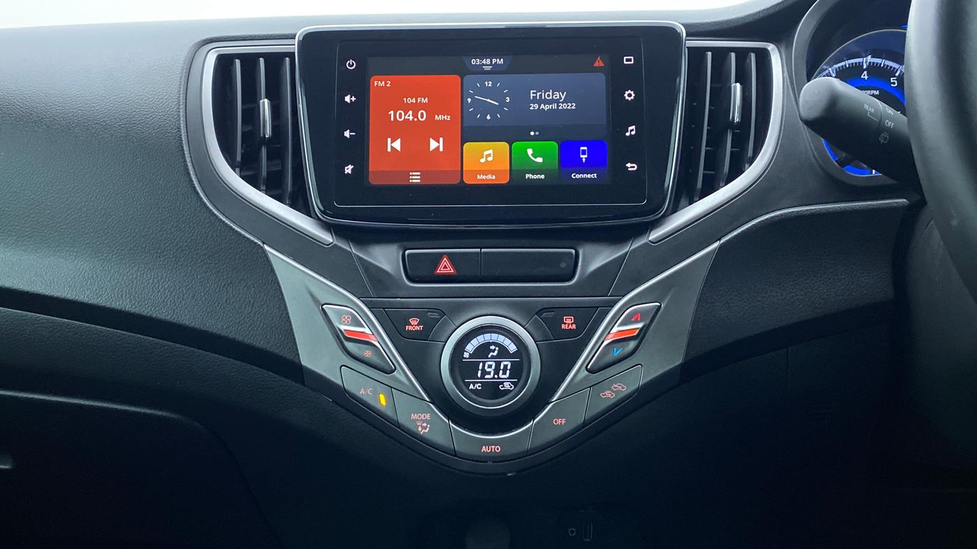 2019 Maruti Baleno ALPHA 1.2 K12, Petrol, Manual, 12,313 km, Air Conditioner