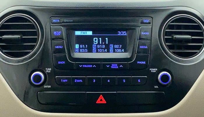 2018 Hyundai Xcent S 1.2, Petrol, Manual, 81,227 km, Infotainment System