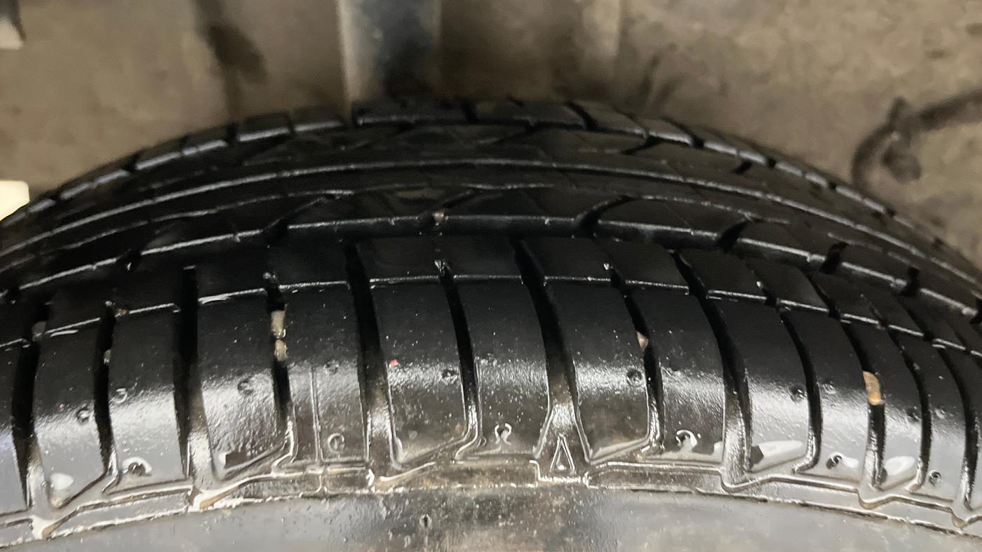 2023 Tata Tiago XZA PLUS PETROL, Petrol, Automatic, 9,447 km, Right Rear Tyre Tread
